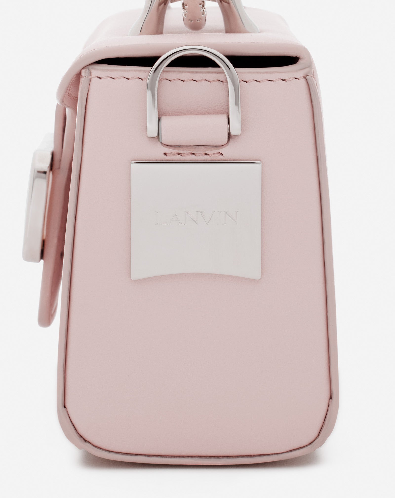 PINK PENCIL CAT NANO BAG IN LEATHER