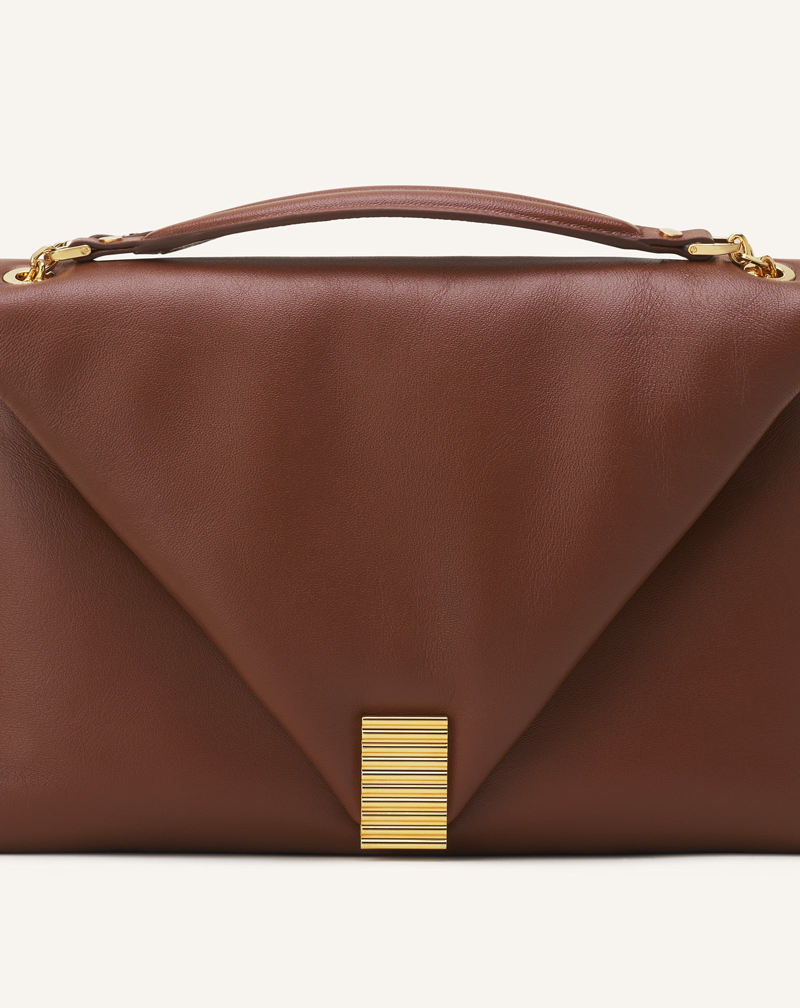 BROWN CONCERTO ARPÈGE SOFT LEATHER BAG