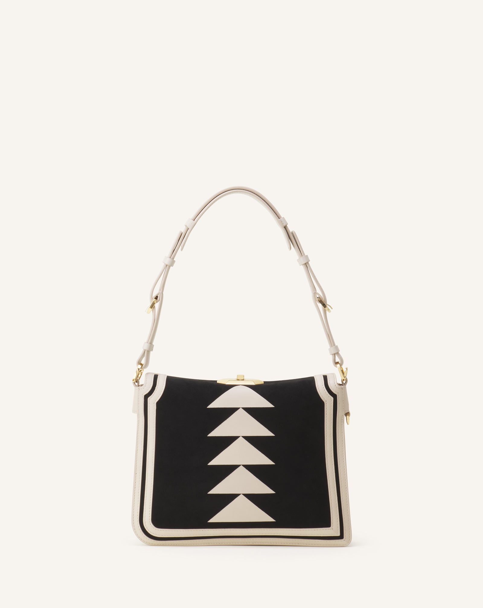 WHITE COMPAGNON 20 LEATHER BAG