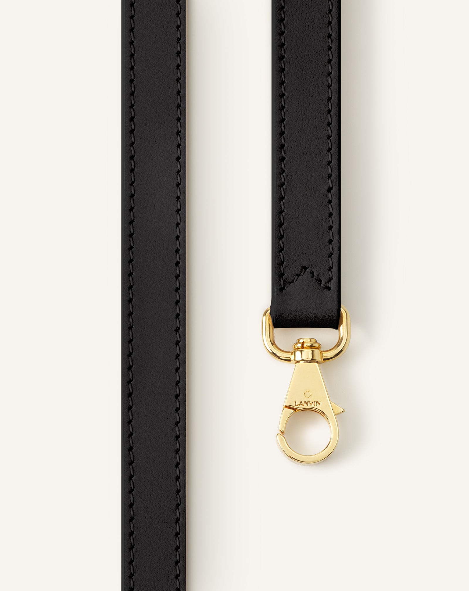 Black Compagnon 20 Bag In Leather | Lanvin