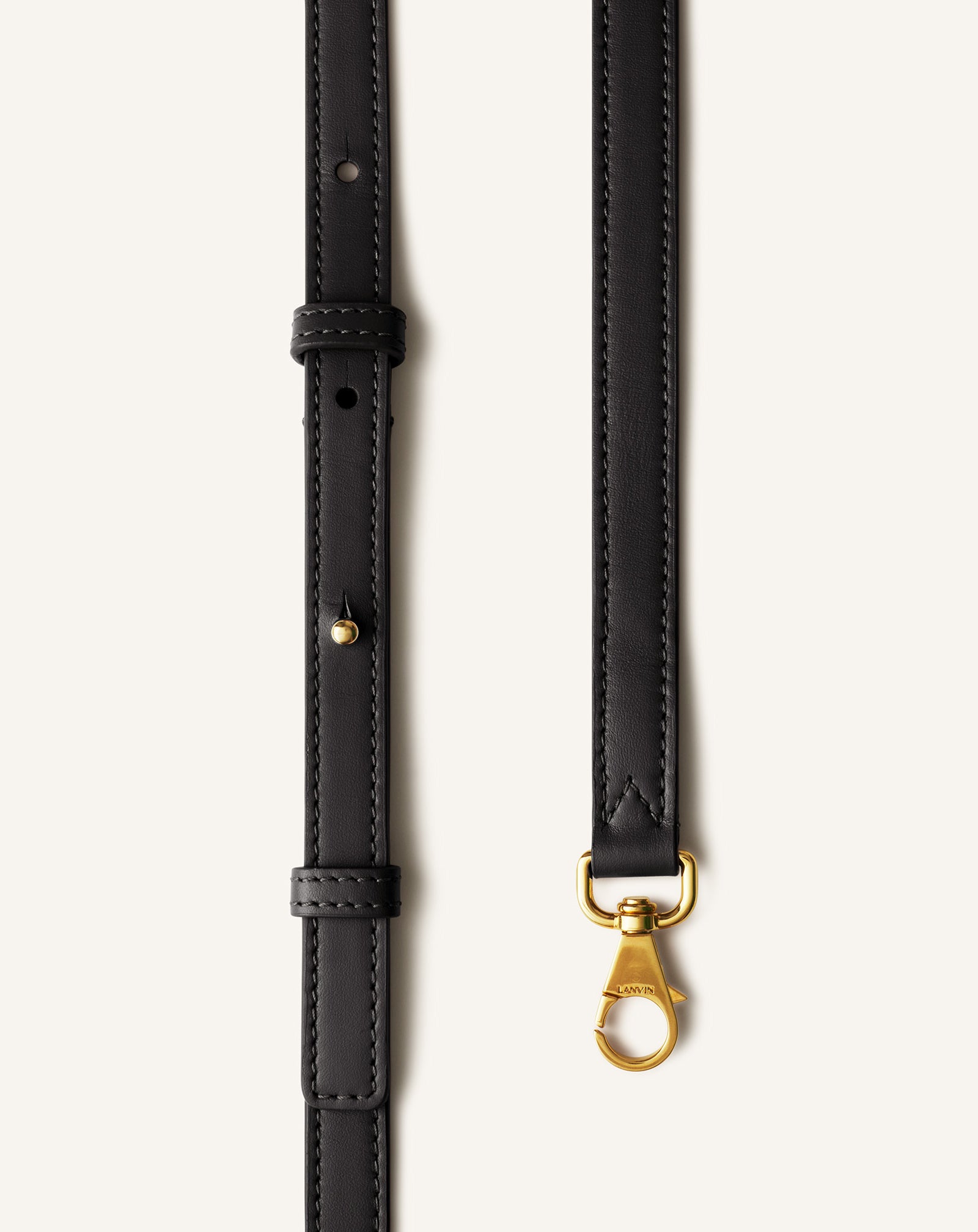 BLACK CONCERTO ARPÈGE LEATHER TOTE BAG