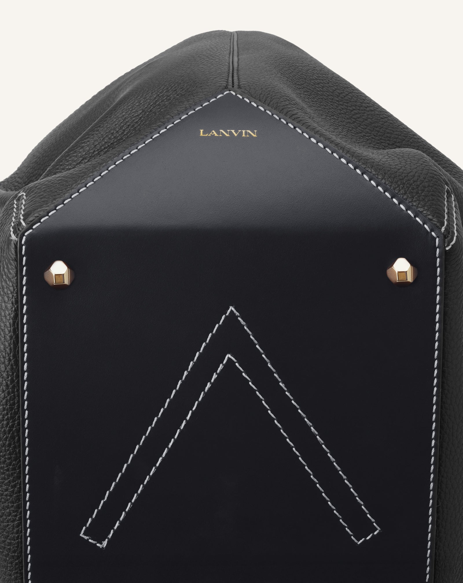 BLACK CATCH BY LANVIN TOTE BAG