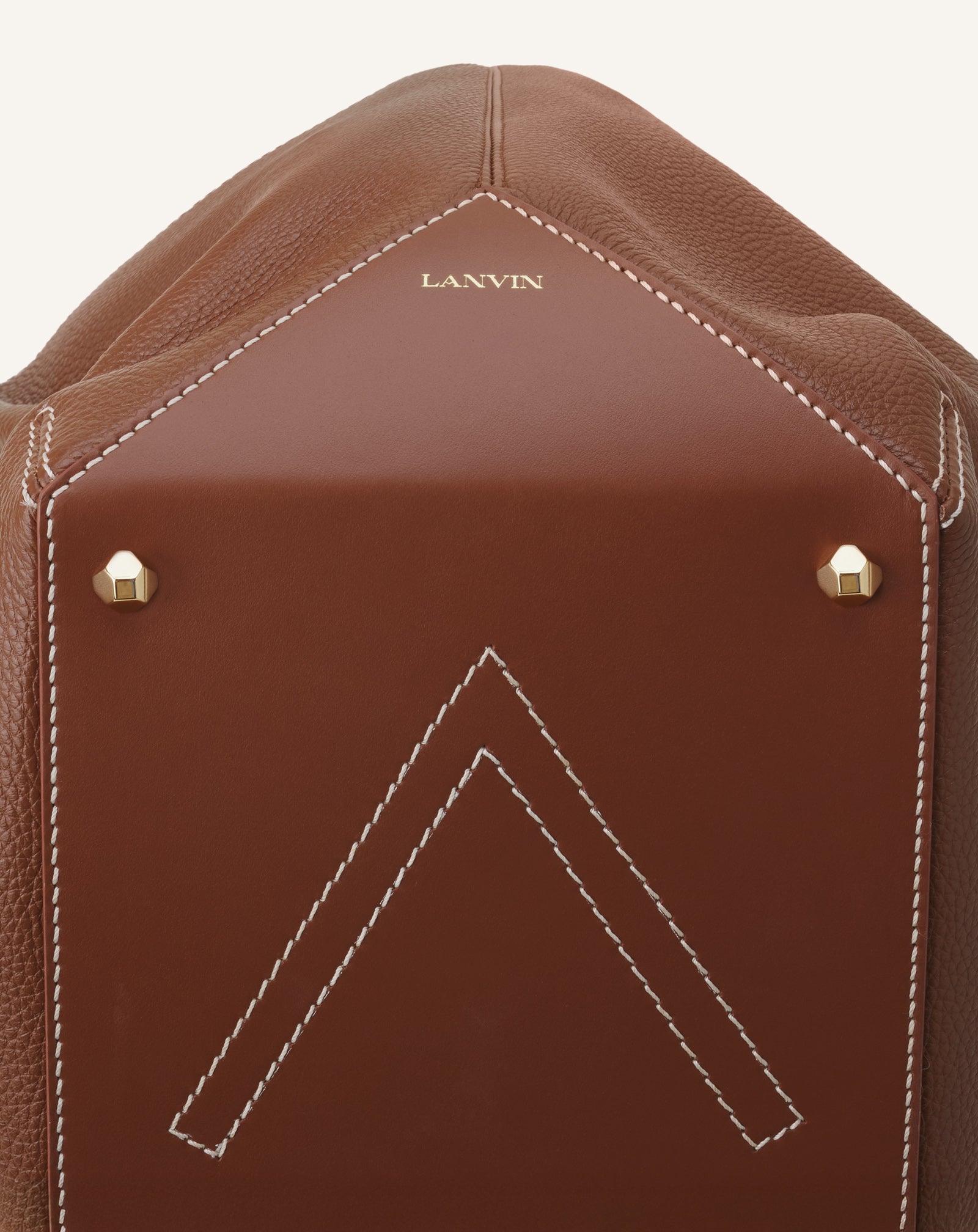 BROWN CATCH BY LANVIN TOTE BAG