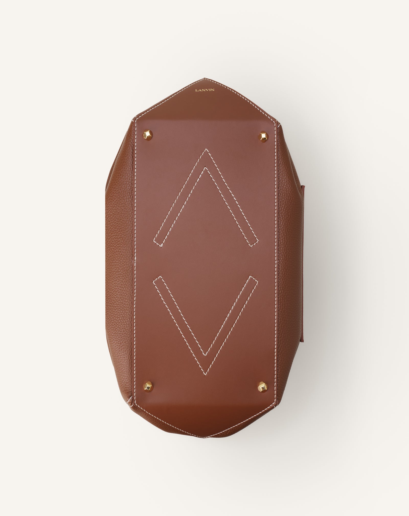 BROWN CATCH BY LANVIN TOTE BAG