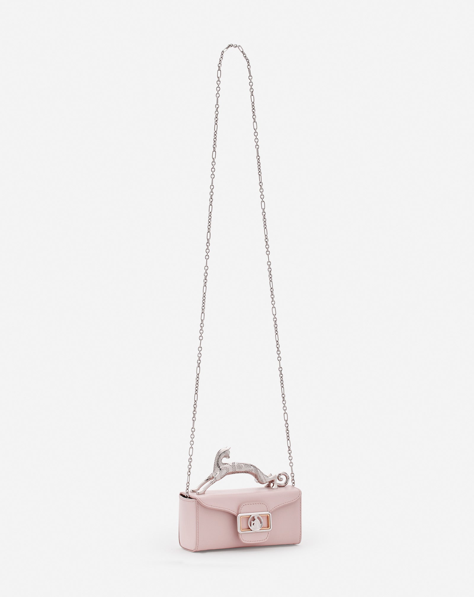 LEATHER MICRO PENCIL CAT BAG