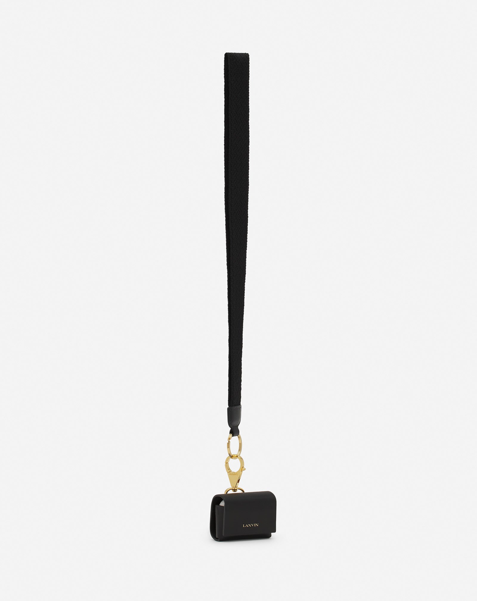 LANVIN SIGNATURE LEATHER CASE FOR AIRPODS PRO