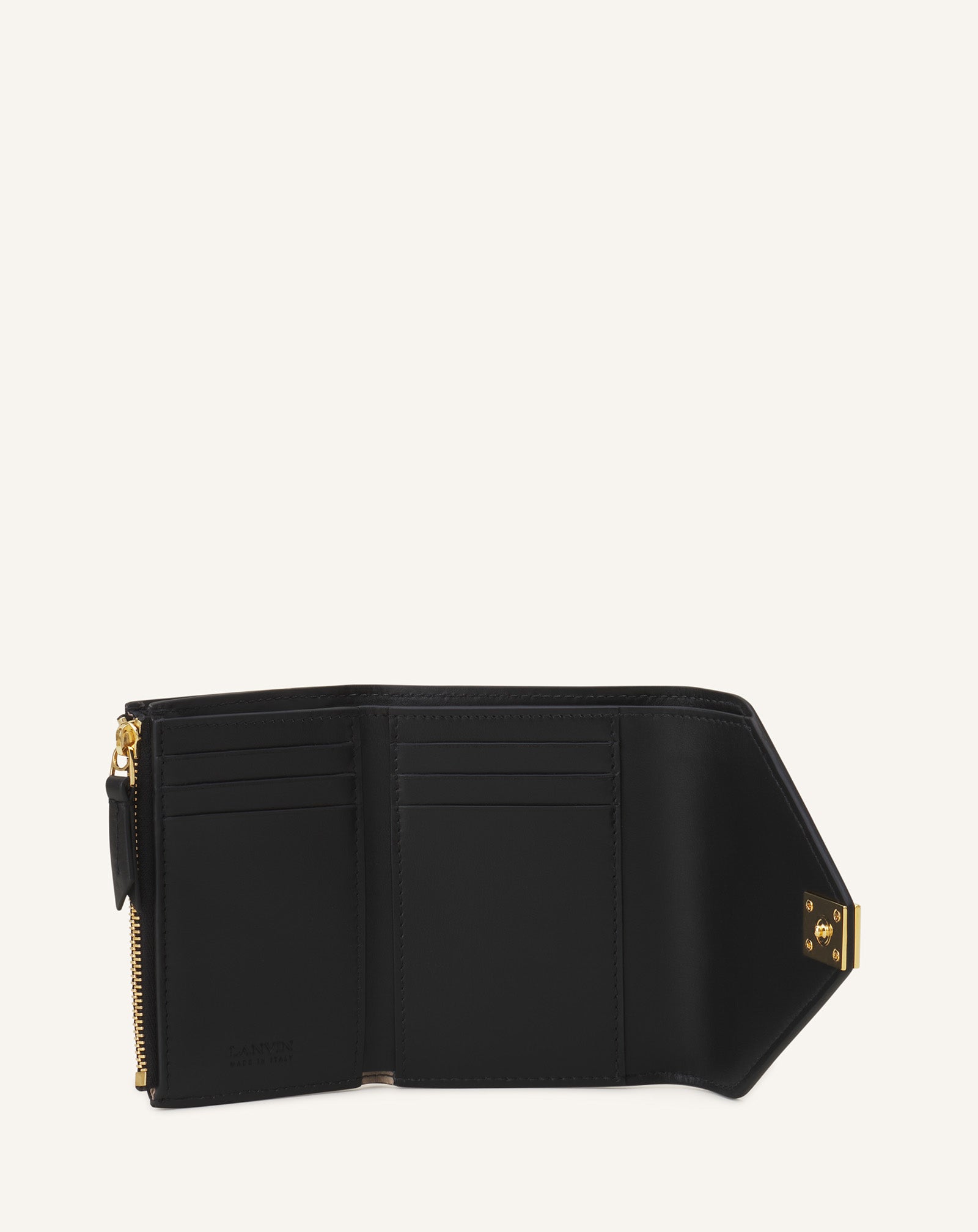 BLACK CONCERTO ARPÈGE LEATHER WALLET