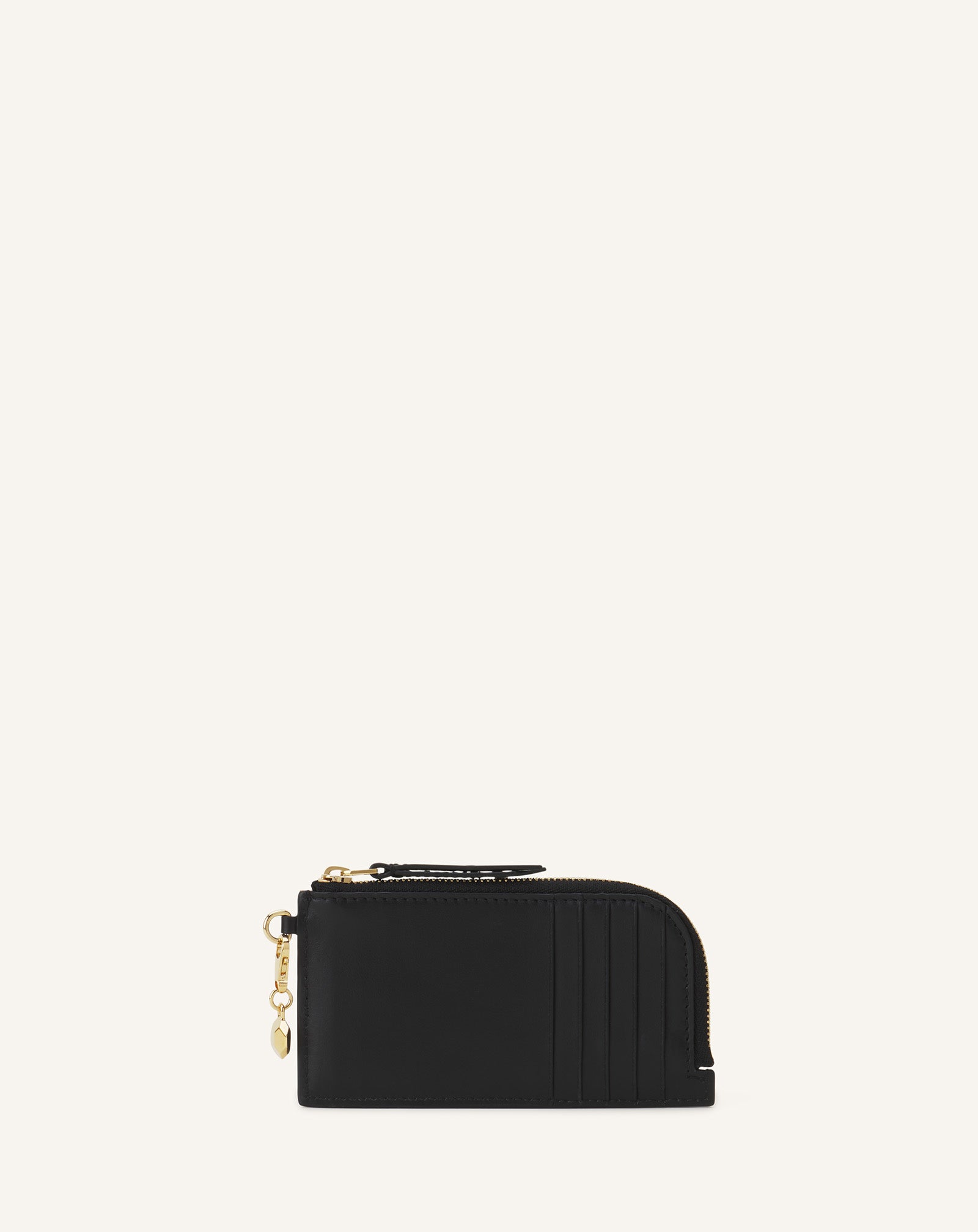 BLACK CATCH BY LANVIN LEATHER CARDHOLDER