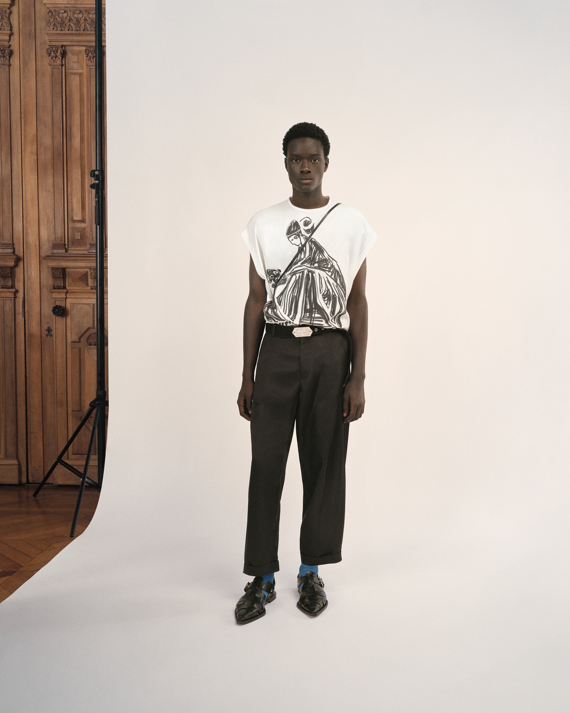 Black Lanvin Signature Leather Wallet | Lanvin