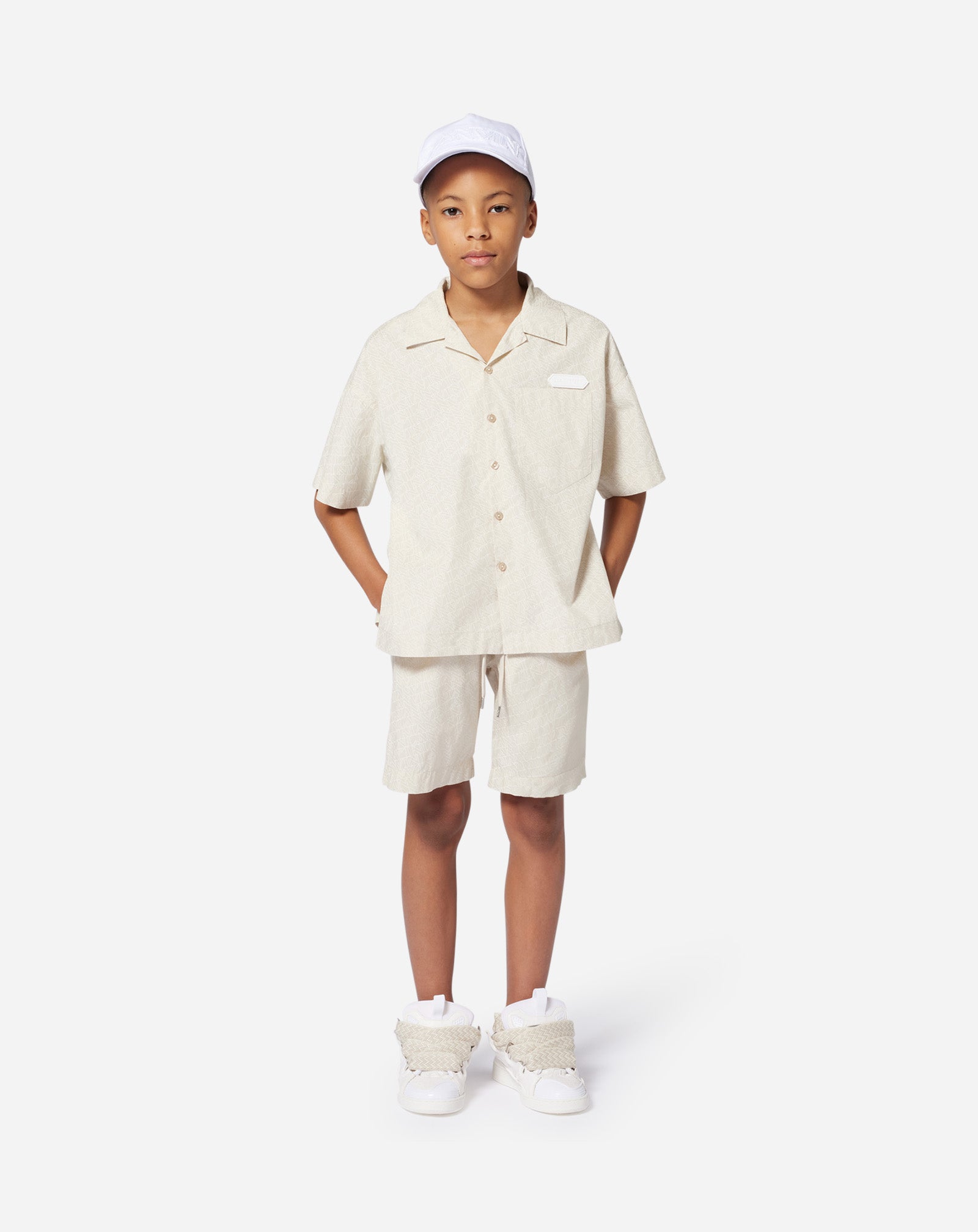KIDS PRINTED COTTON SHORTS