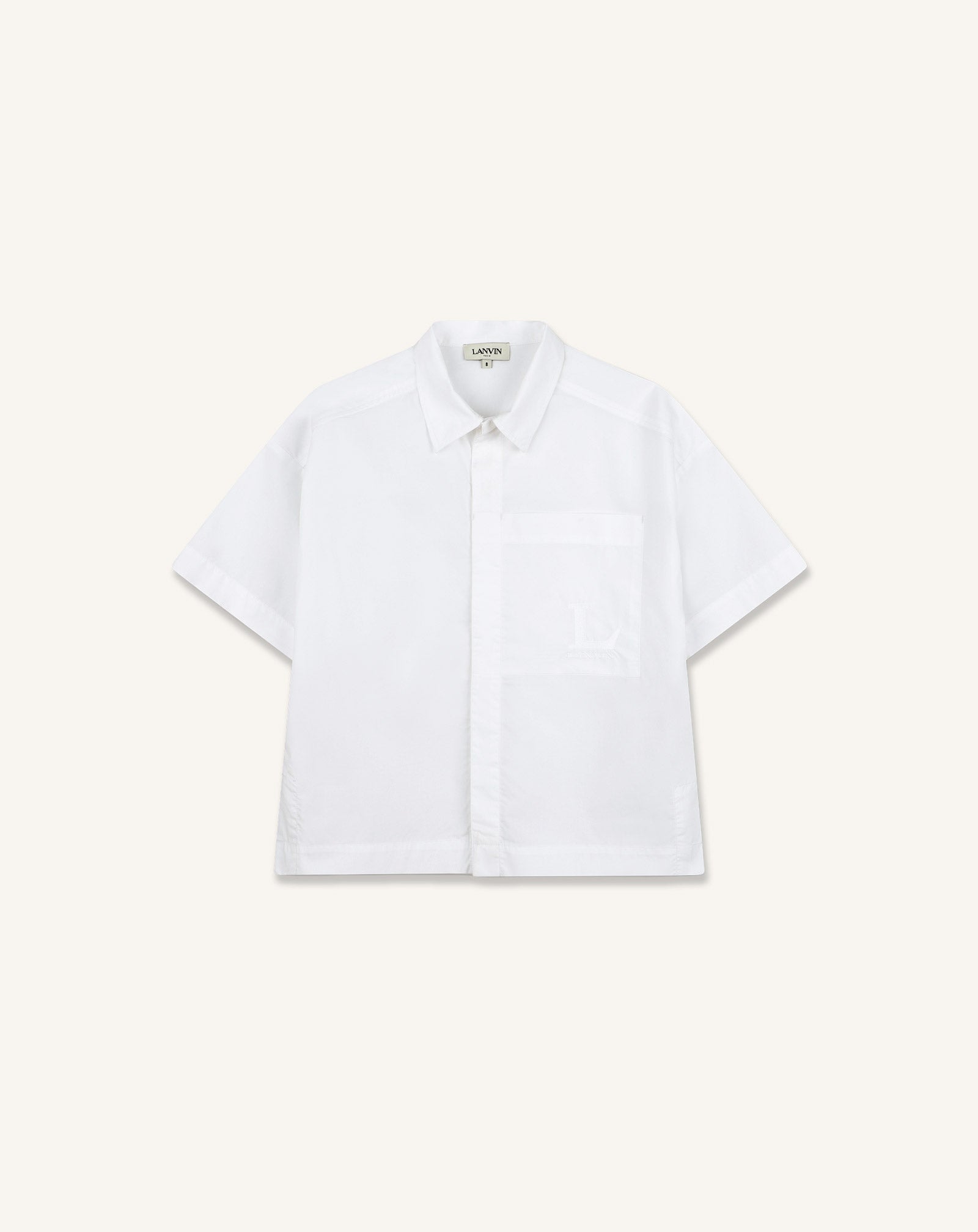 WHITE SHORT SLEEVE SHIRT