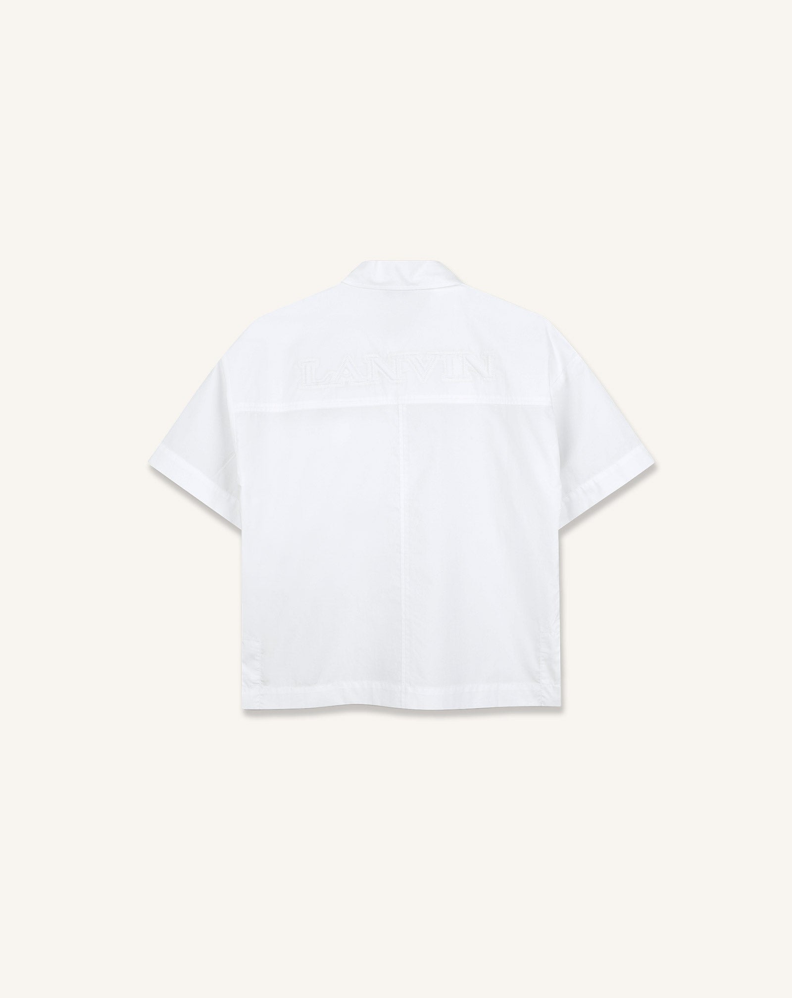 WHITE SHORT SLEEVE SHIRT
