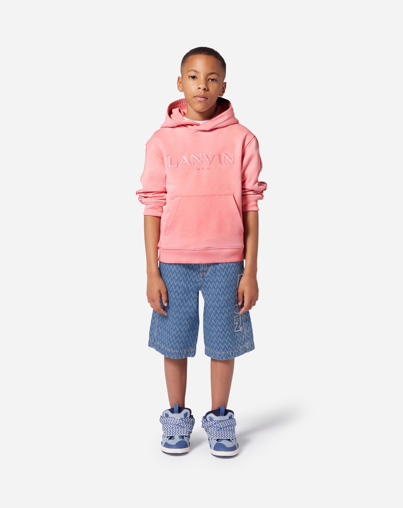 KIDS LONG DENIM SHORTS