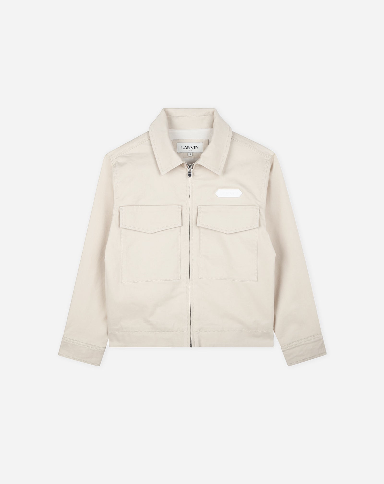 KIDS EMBROIDERED COTTON JACKET