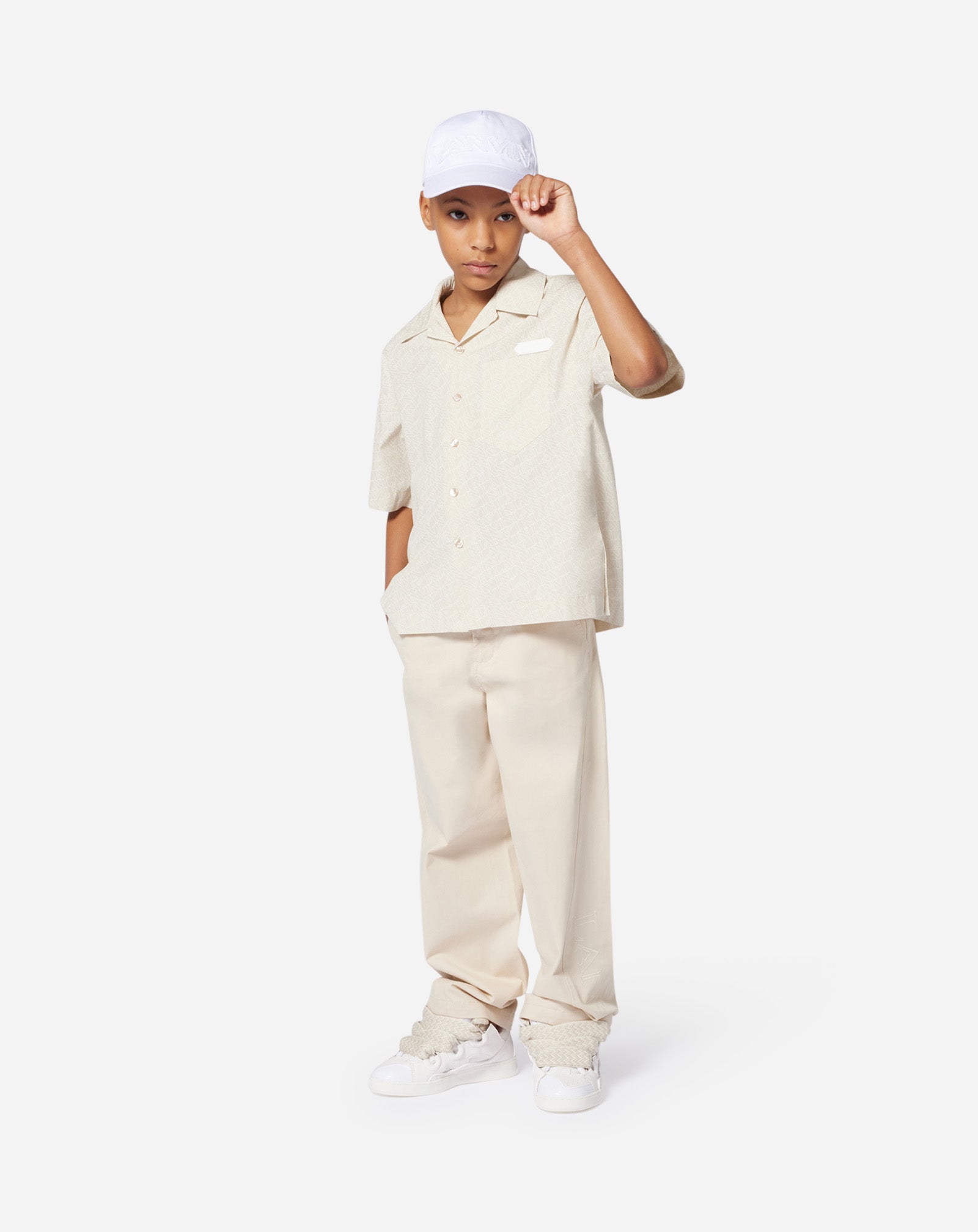 KIDS BAGGY COTTON TROUSERS