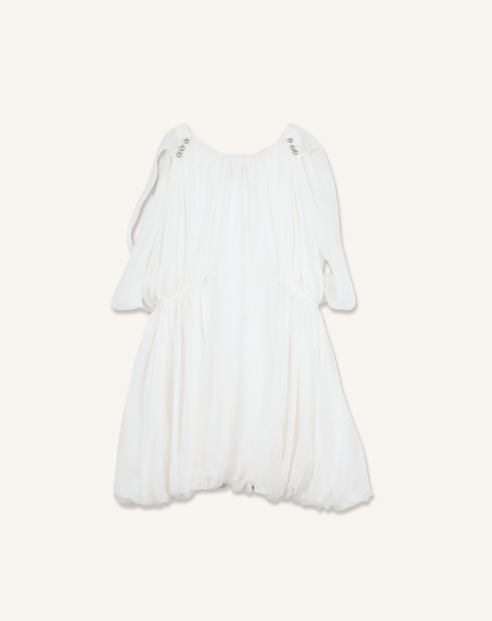 WHITE PARTY DRESS