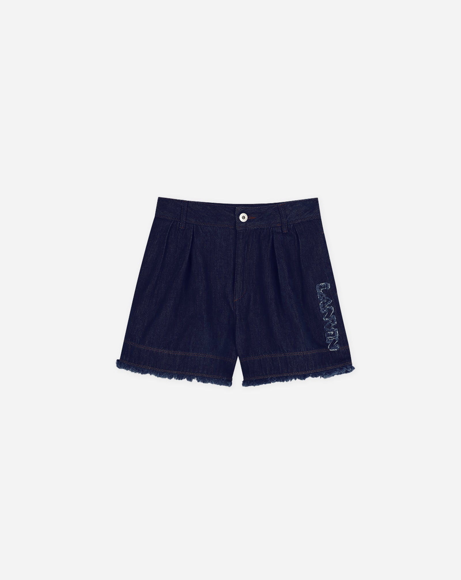 KIDS DENIM SHORTS WITH LOGO