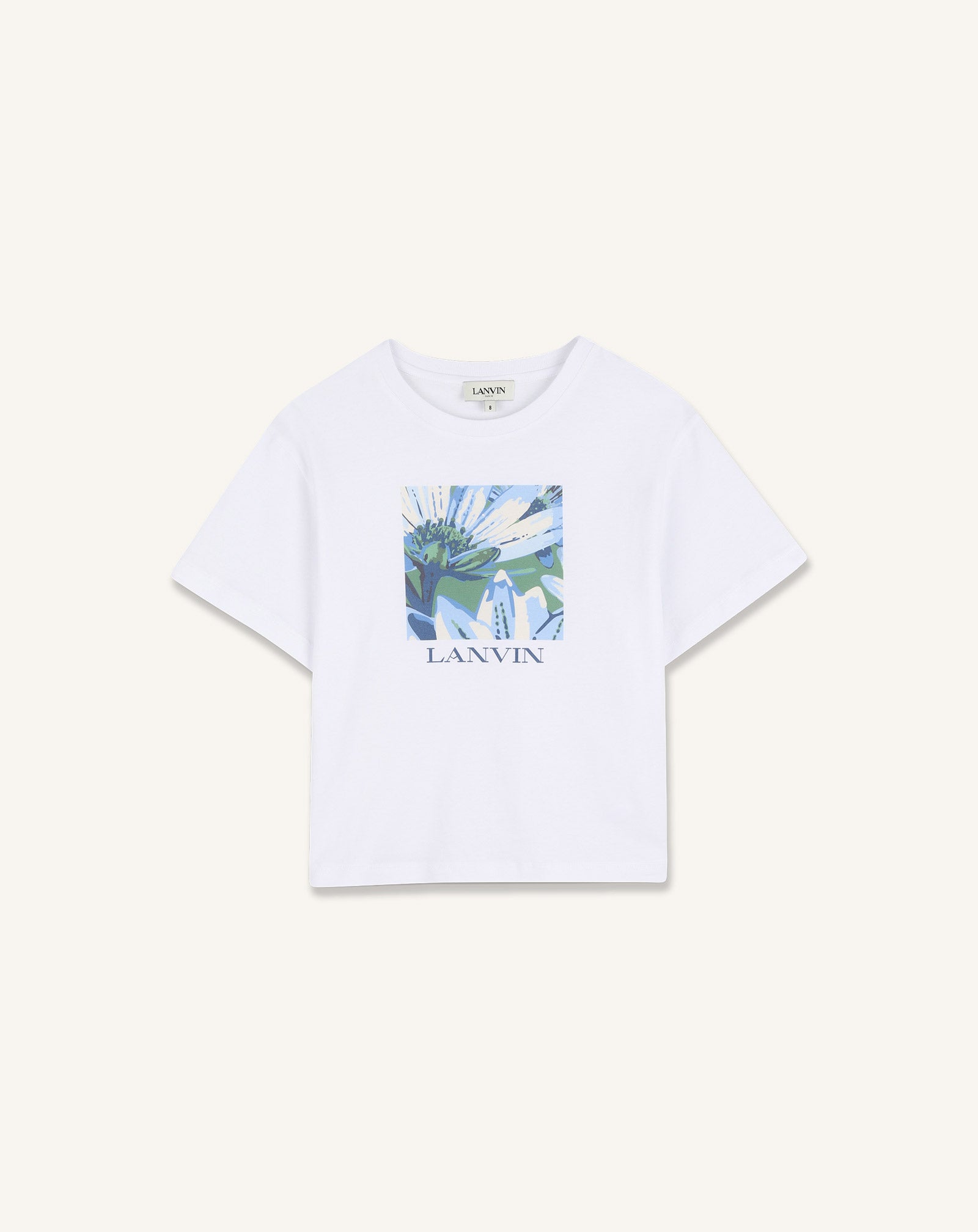 WHITE SHORT-SLEEVED T-SHIRT