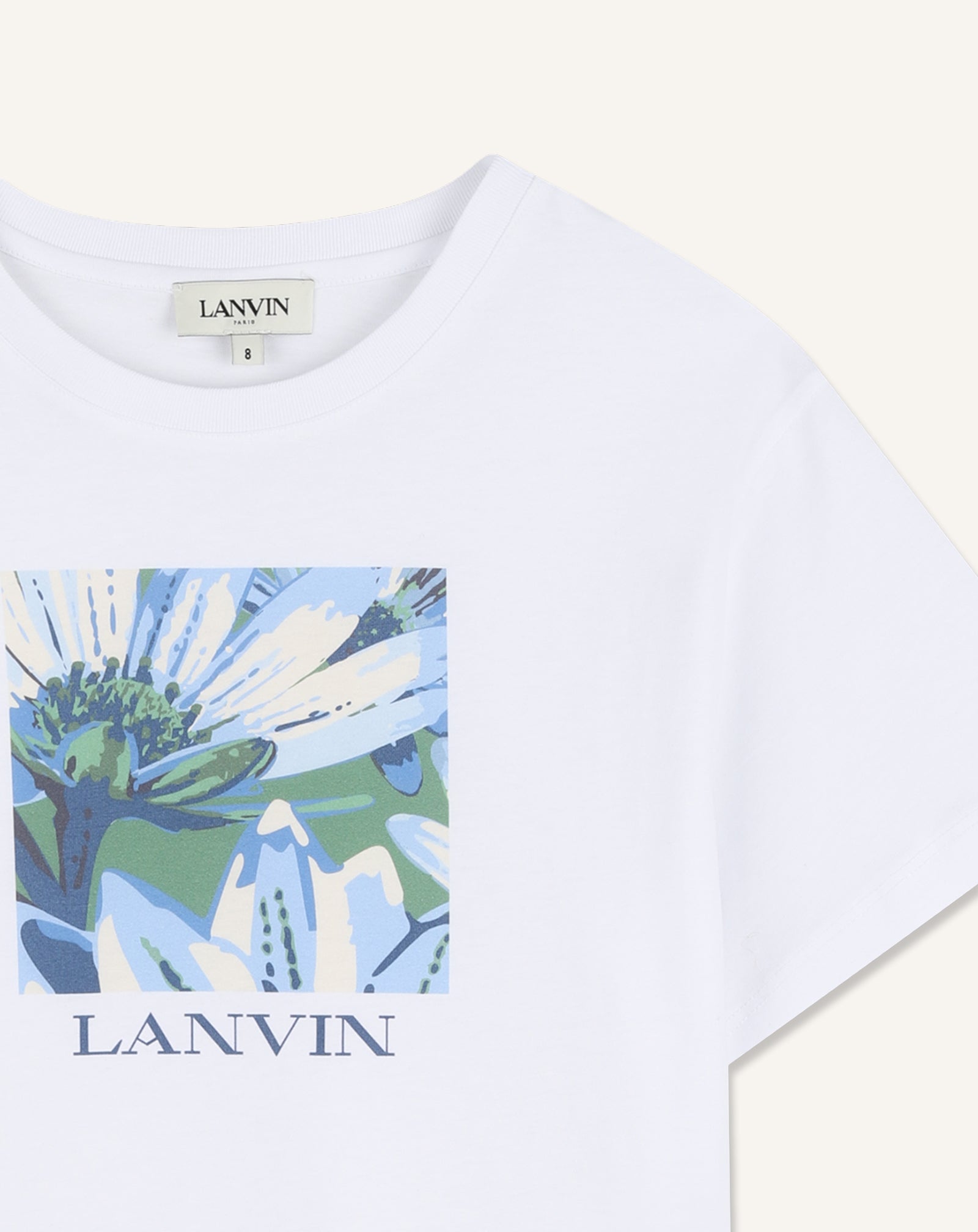 WHITE SHORT-SLEEVED T-SHIRT