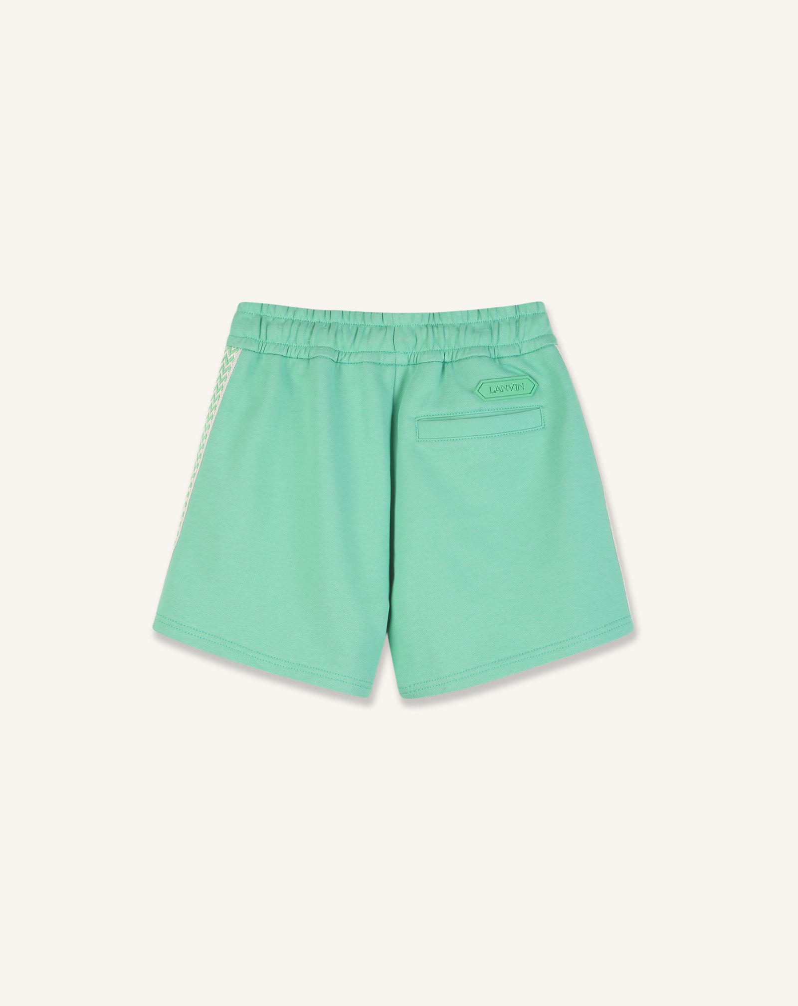 Green Fleece Shorts | Lanvin