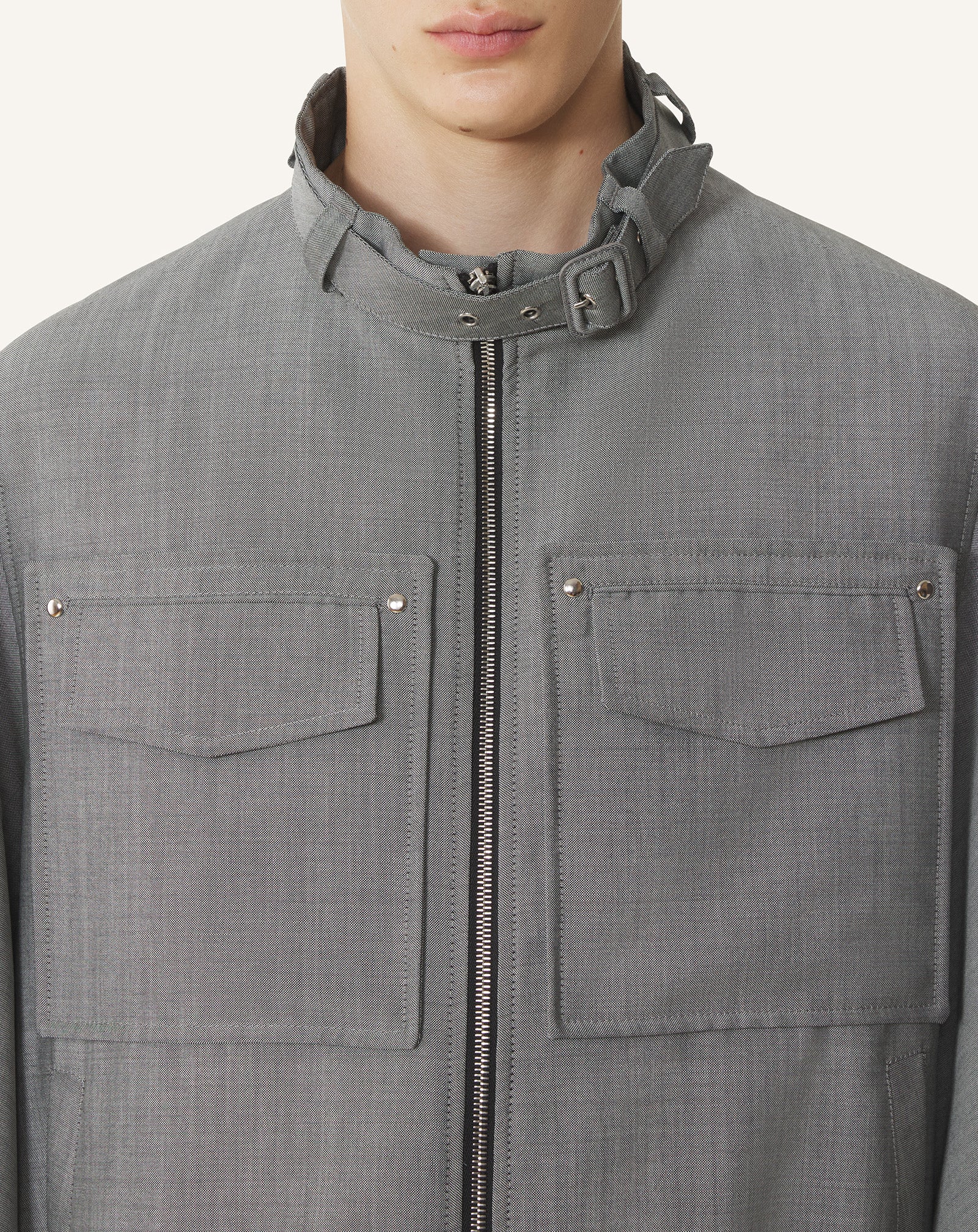 MOHAIR WOOL JACKET
