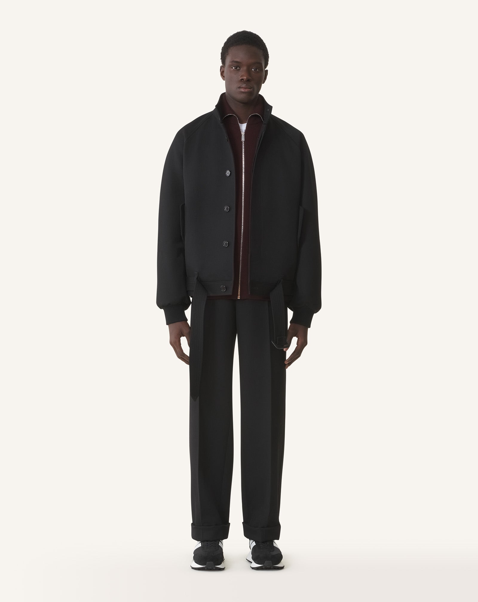 Black Light Wool Jacket | Lanvin