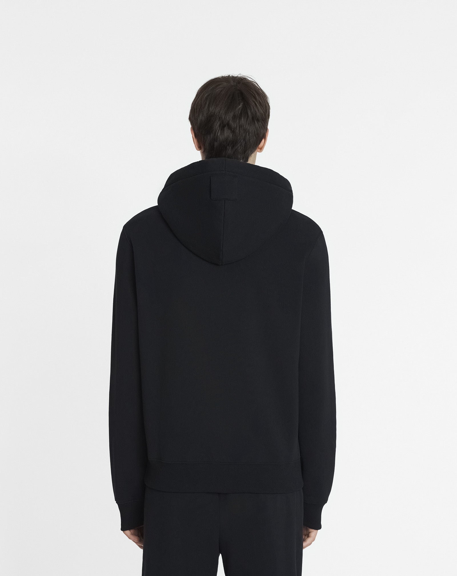 LOGO DENIM HOODIE