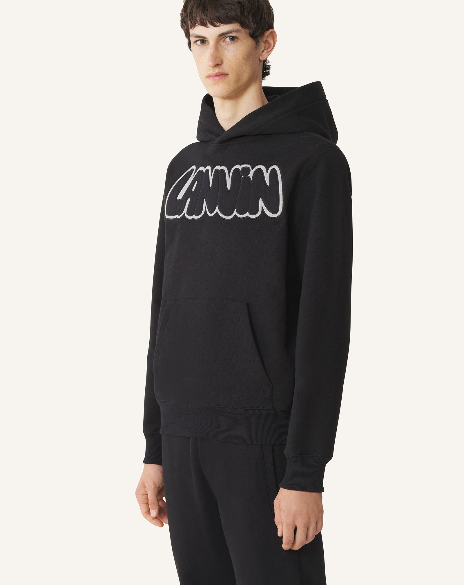 Black Urban Curb Hoodie | Lanvin