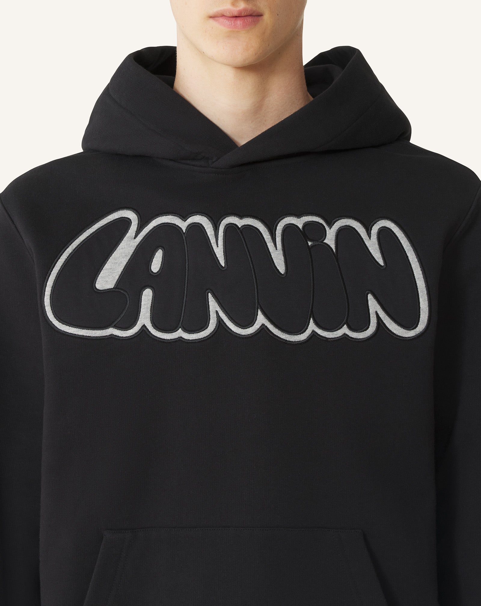 Black Urban Curb Hoodie | Lanvin