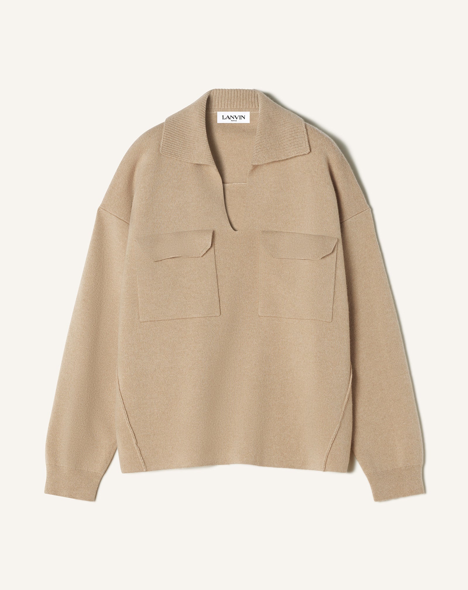 CASHMERE POLO SHIRT