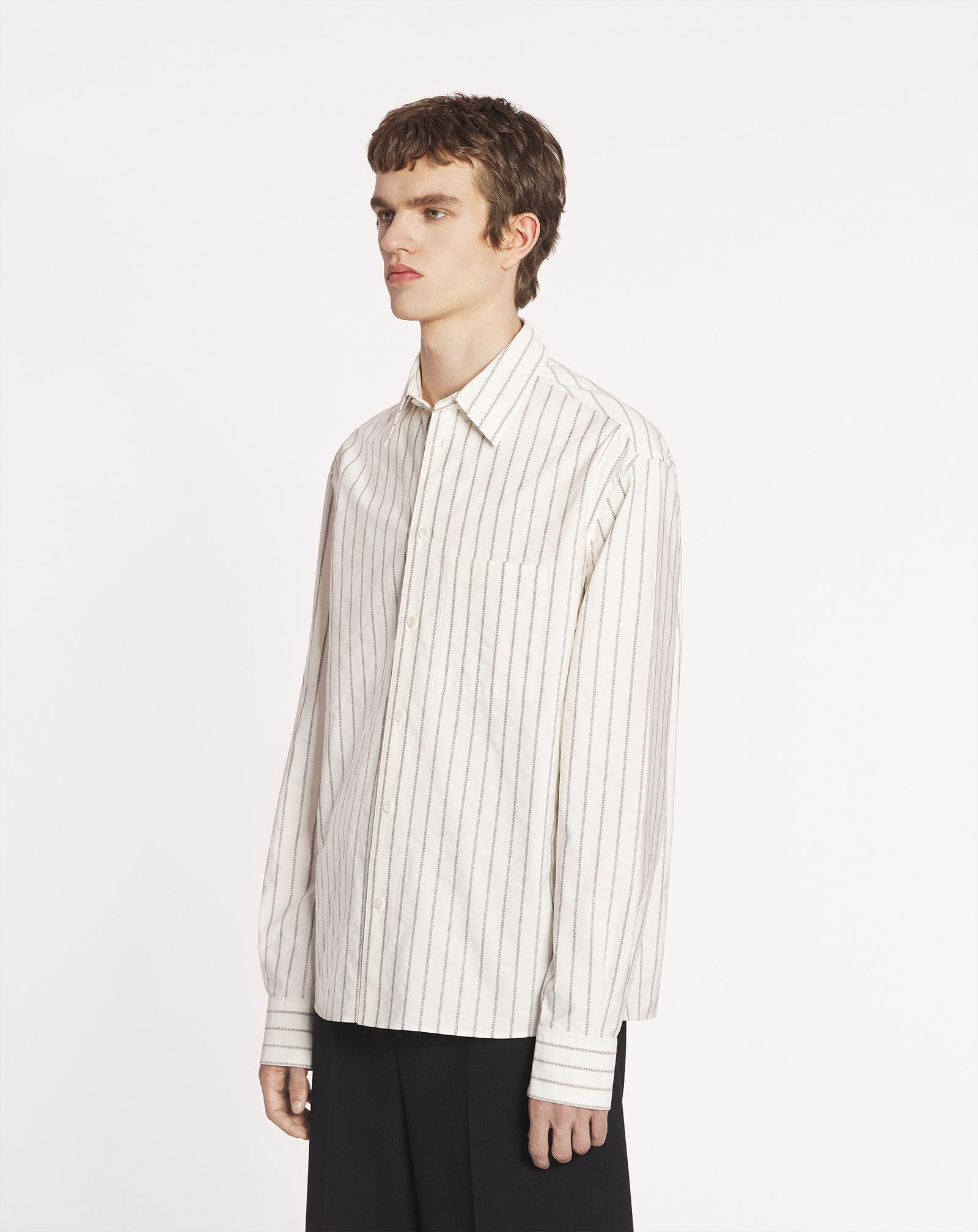 STRAIGHT STRIPED SHIRT