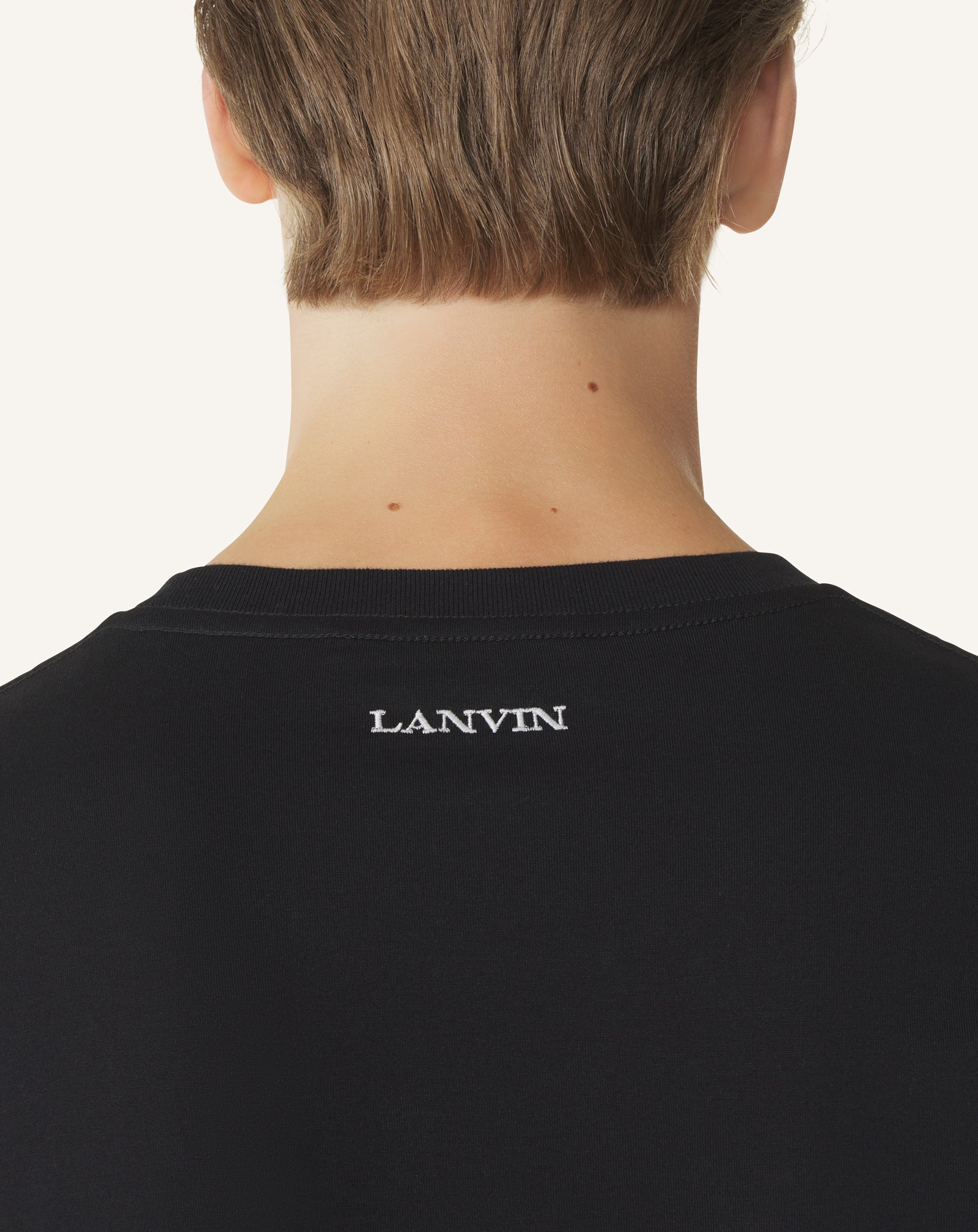 T-shirt Imprimé La Mère Et L'enfant Black | Lanvin