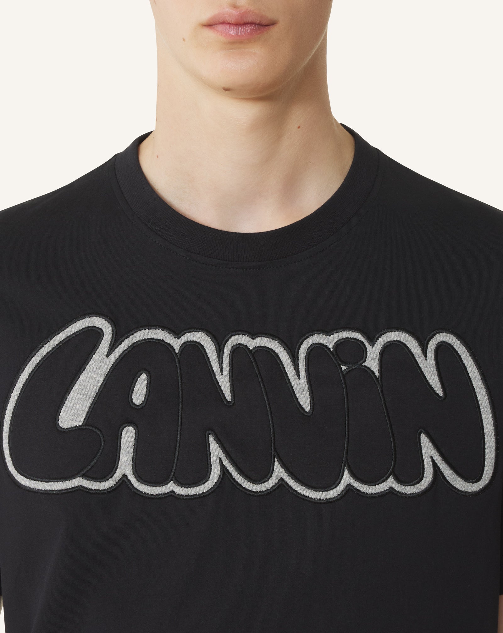 Black Urban Curb T-shirt | Lanvin