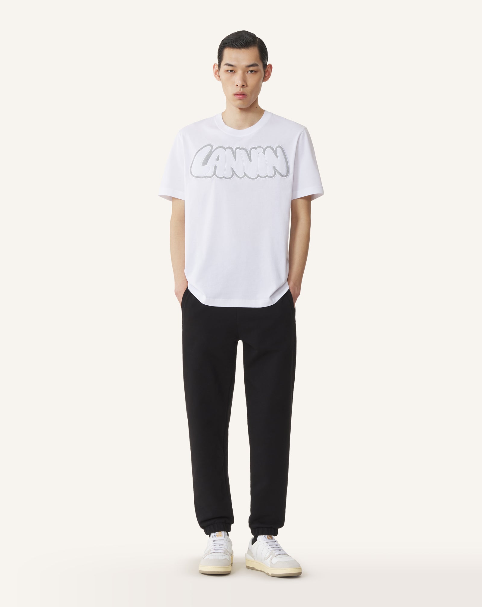 White Urban Curb T-shirt | Lanvin