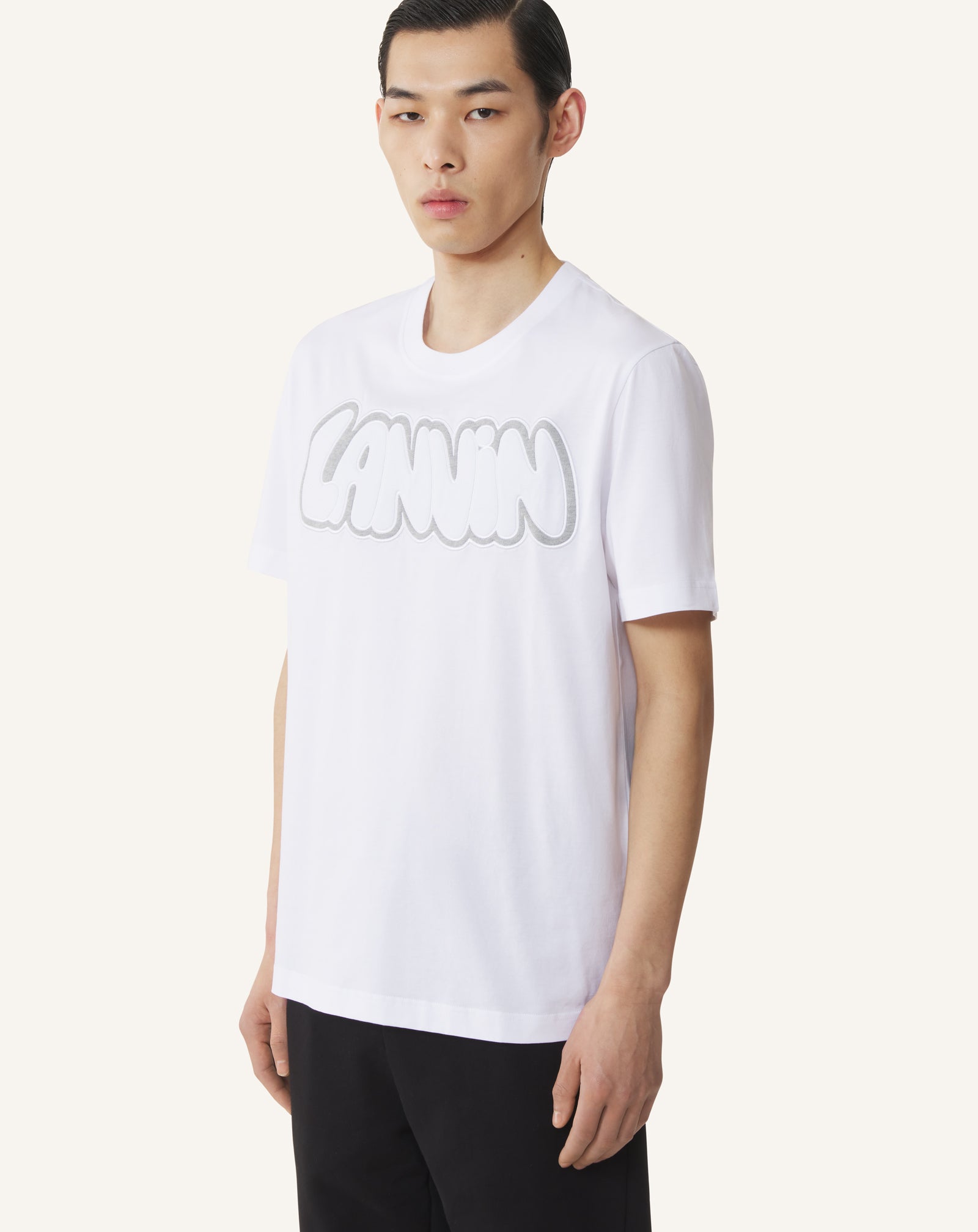 White Urban Curb T-shirt | Lanvin