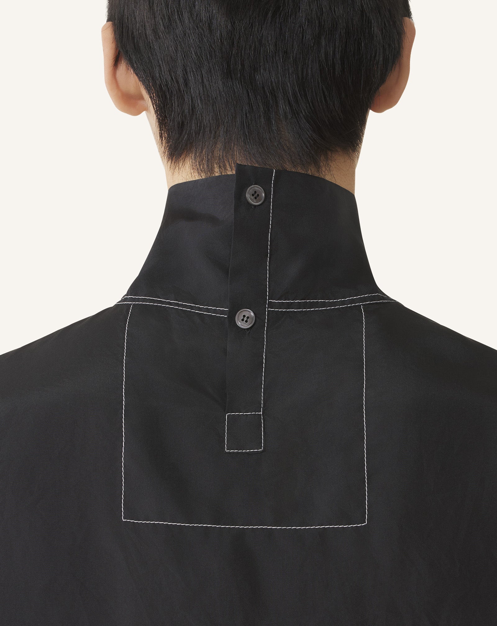 SILK HIGH NECK TOP