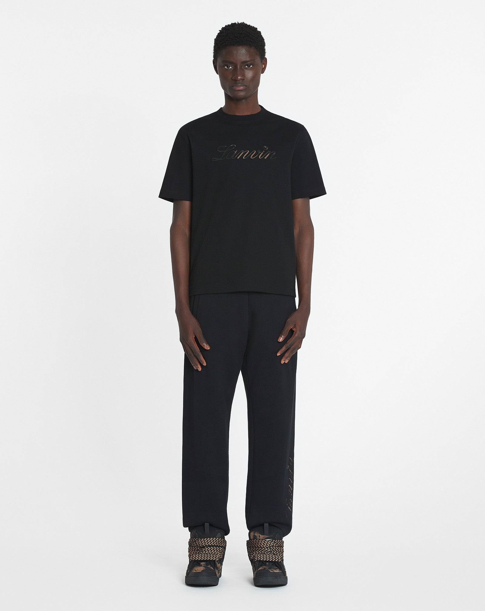 LOGO DENIM T-SHIRT