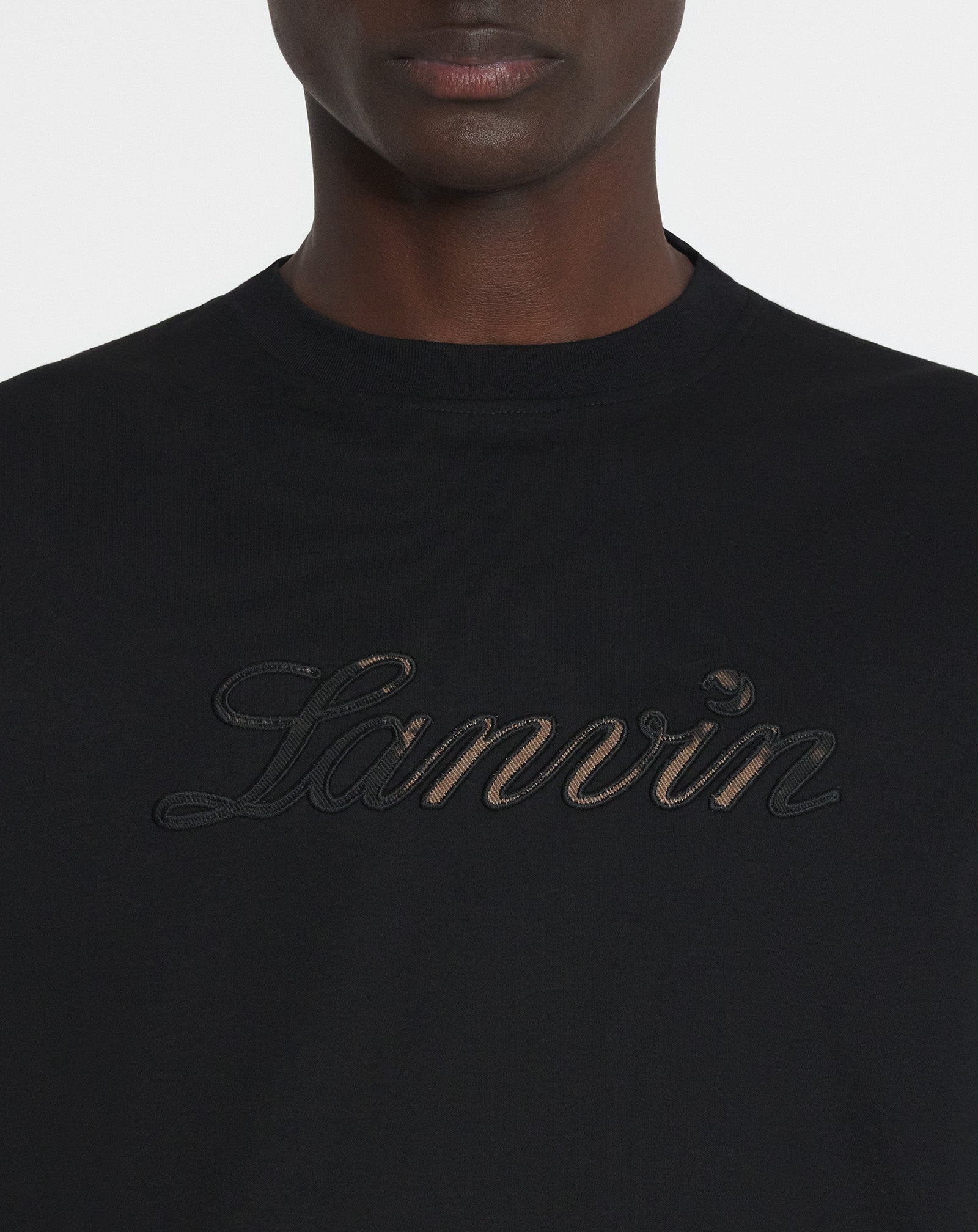 LOGO DENIM T-SHIRT