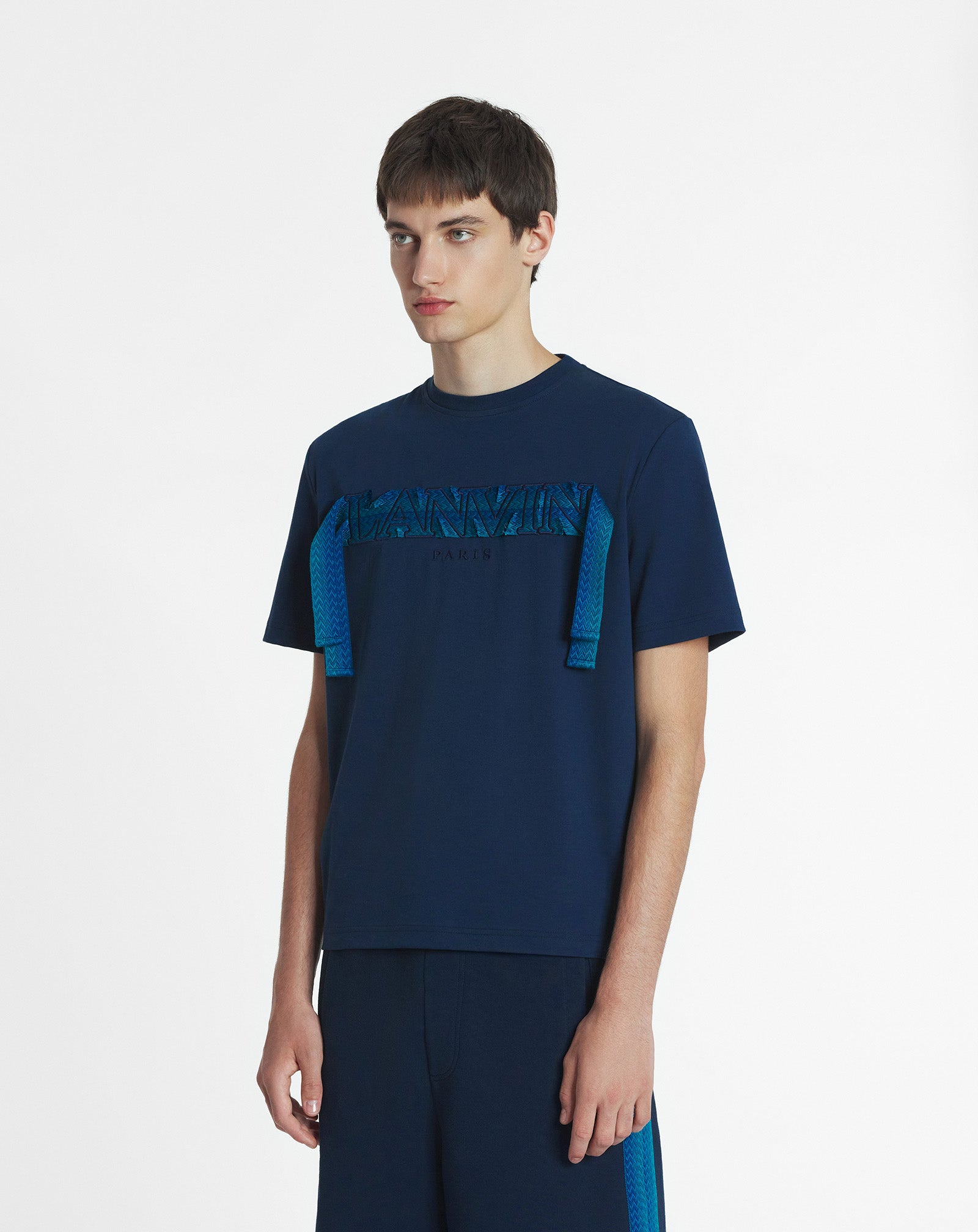LANVIN CURB LACE T-SHIRT