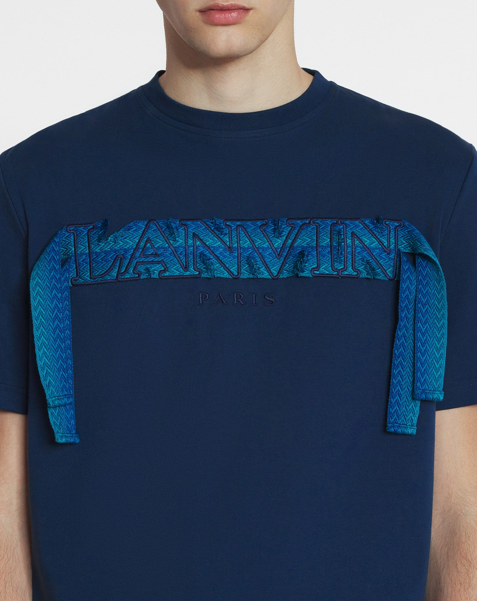 LANVIN CURB LACE T-SHIRT