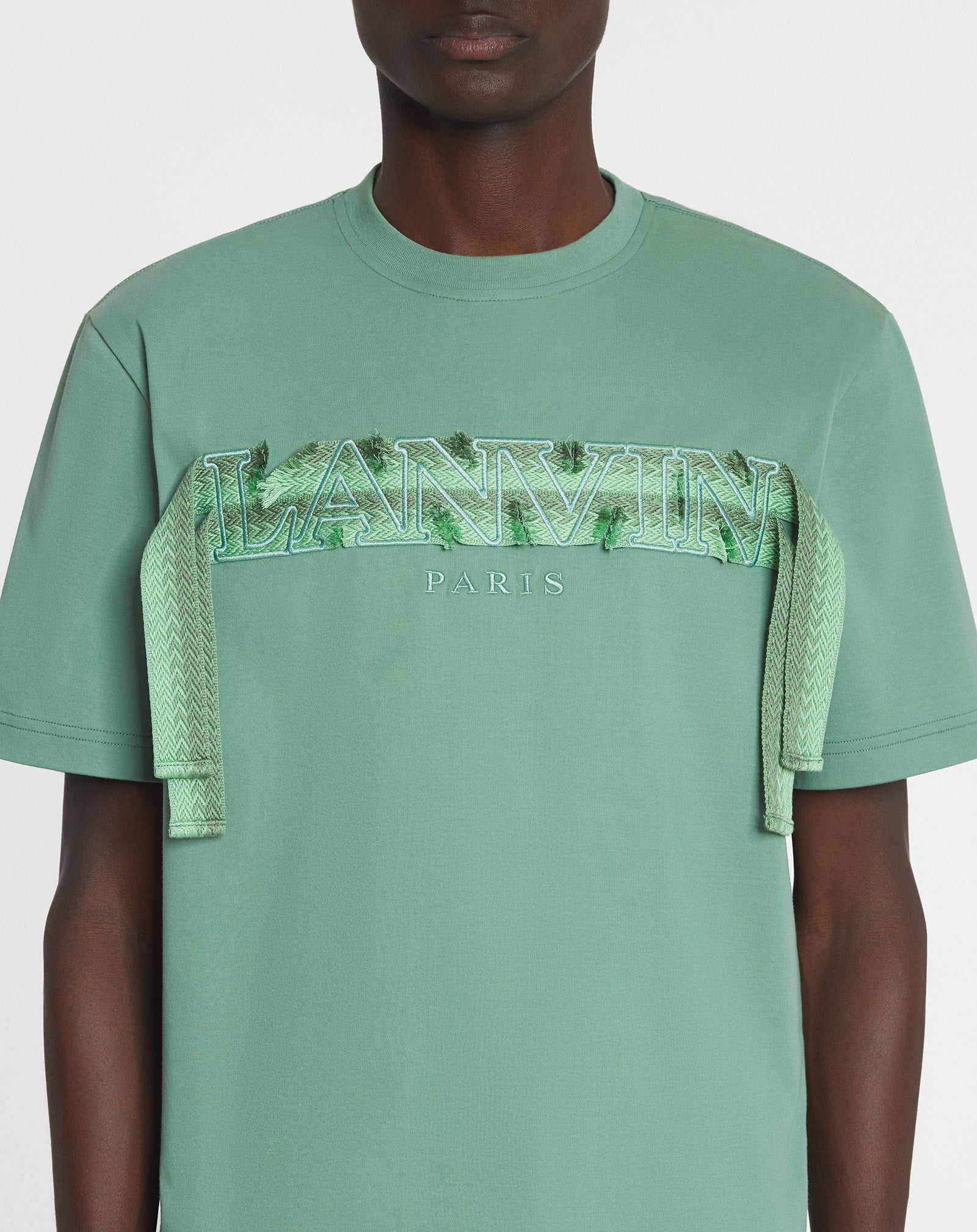 LANVIN CURB LACE T-SHIRT