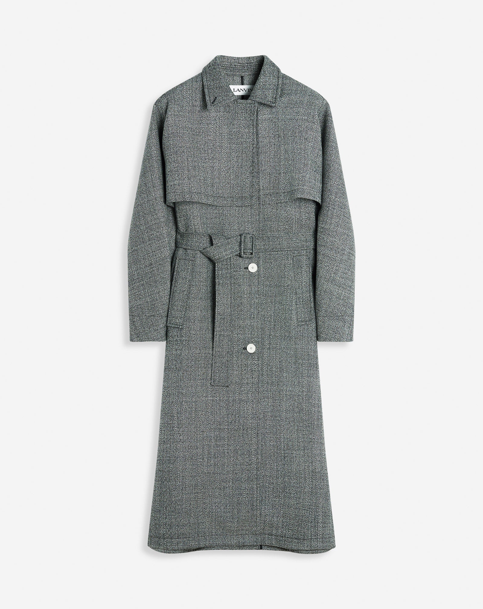 WOOL TRENCH COAT