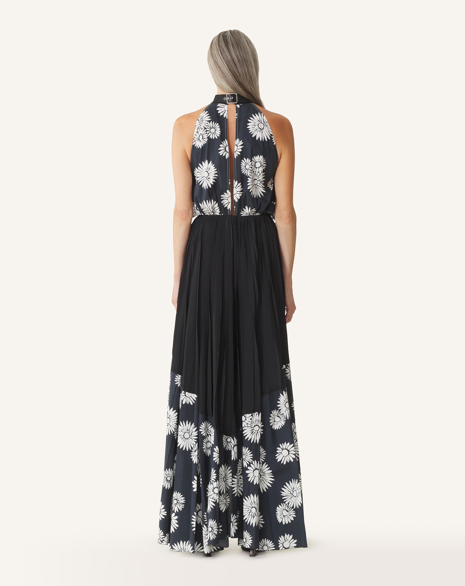 lanvin pleated dress Lanvin Fall 2007 Runway Pleated Ruched Silk Sleeveless Sack Dress 34