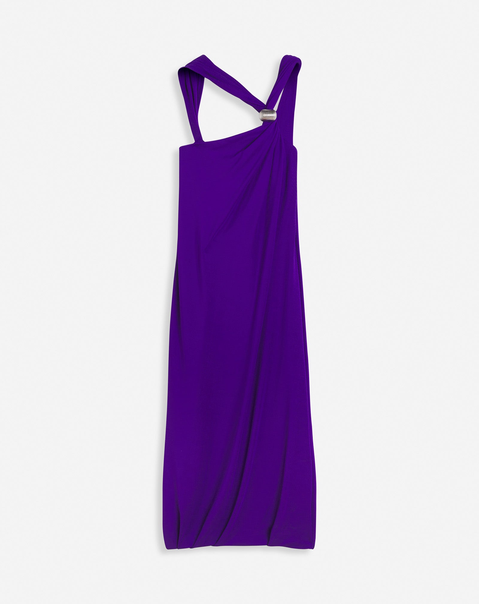 ARPÈGE RING BRAIDED JERSEY DRESS