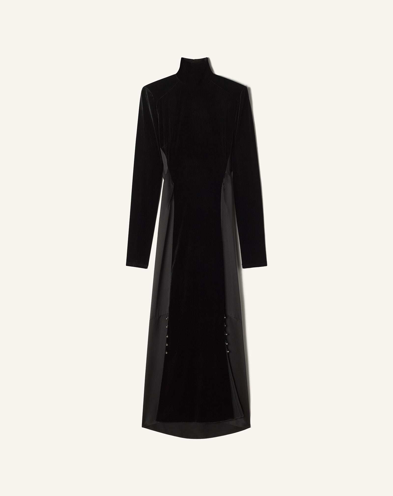 Black Velvet Midi Dress | Lanvin