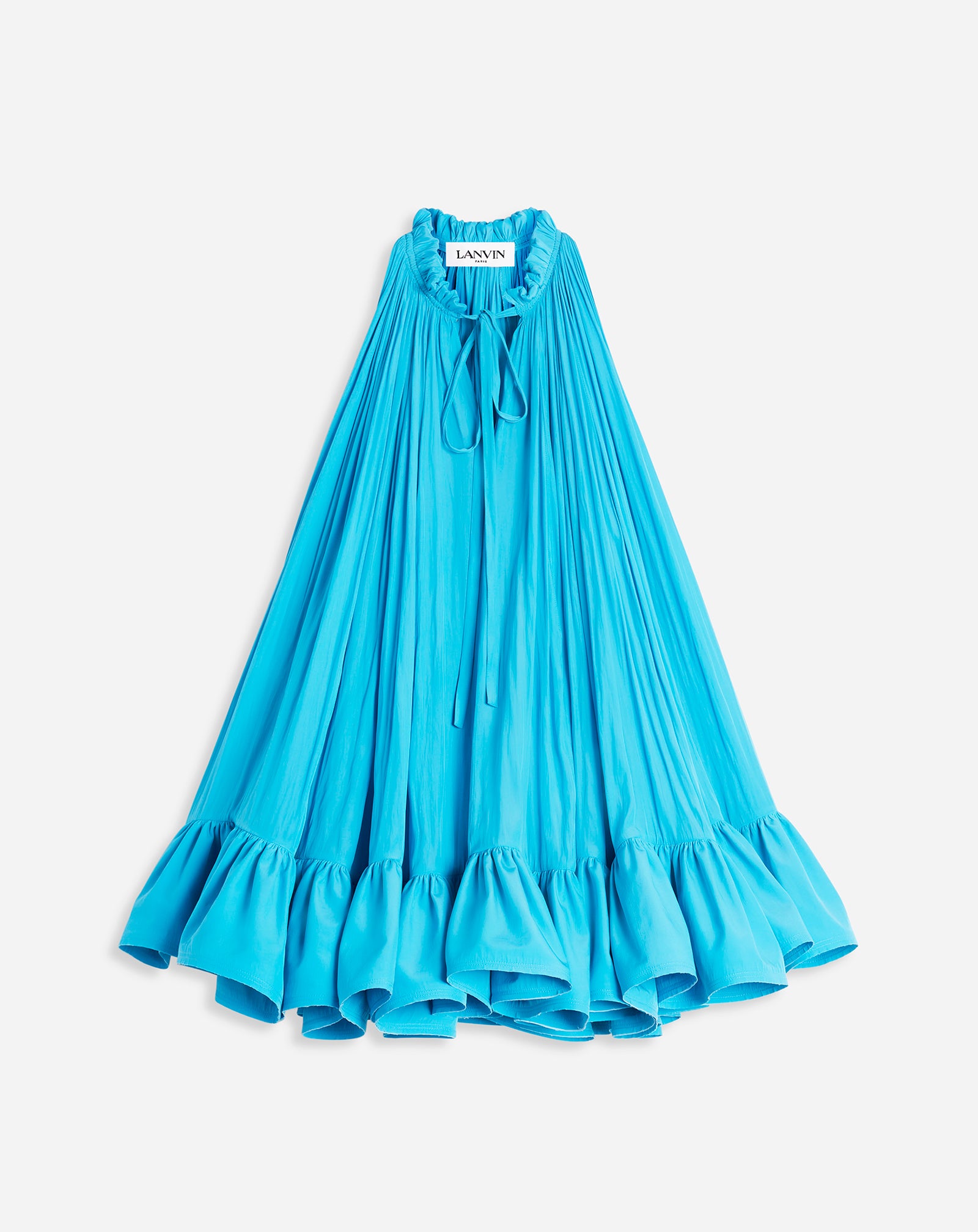 SHORT DRESS WITH RUFFLES