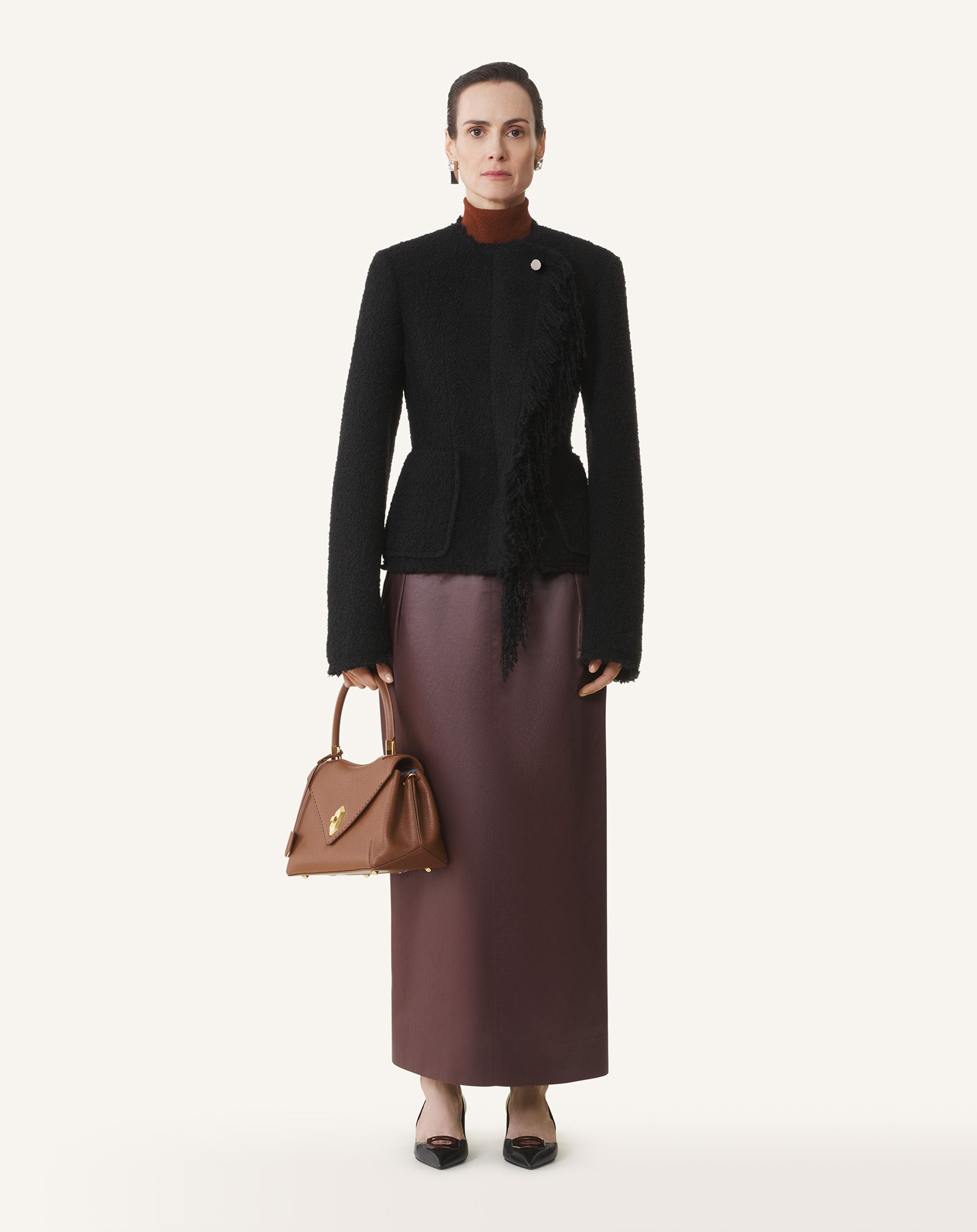 Brown Le Confident By Lanvin Leather Bag | Lanvin