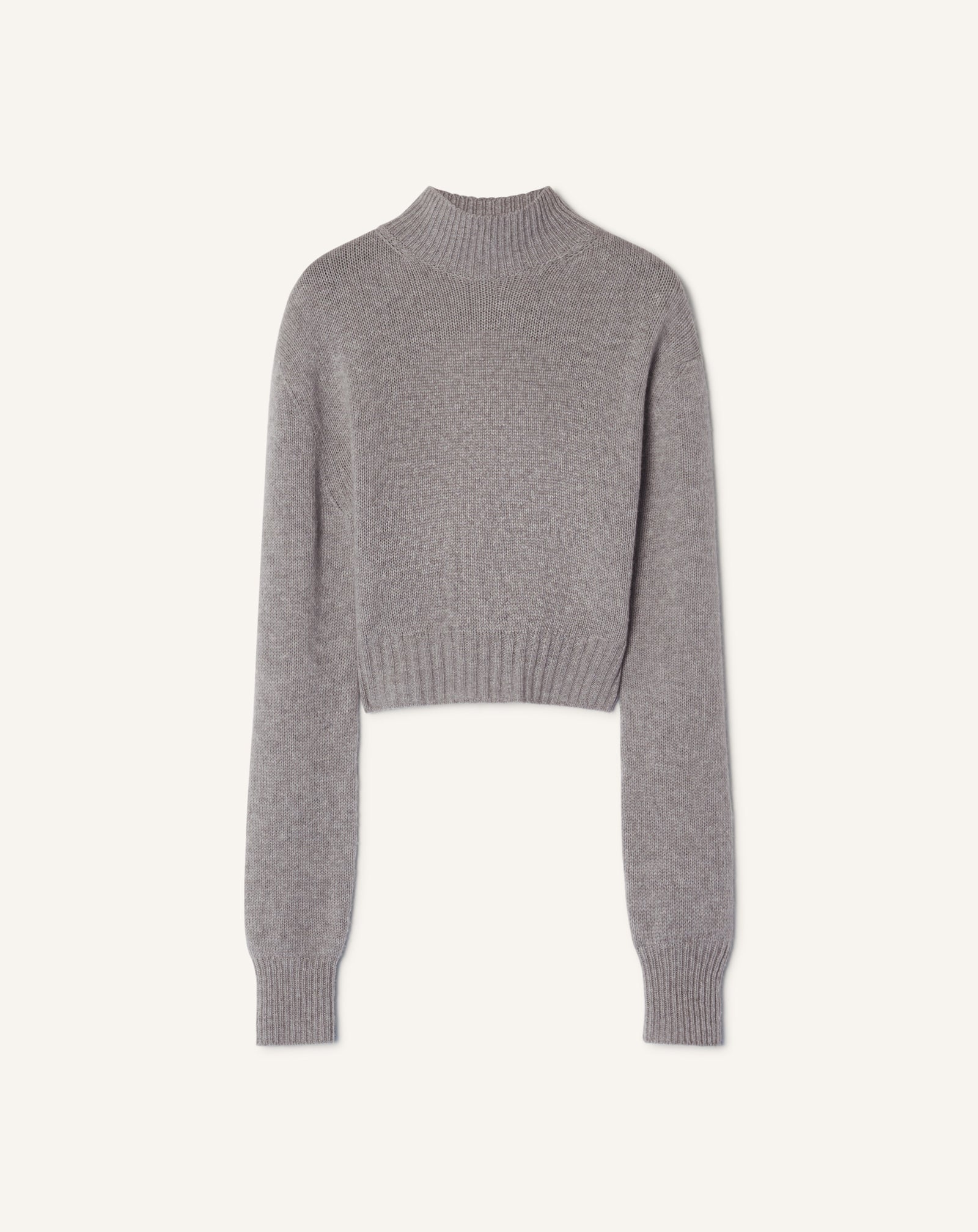 BLACK OPEN-BACK SWEATER IN CASHMERE
