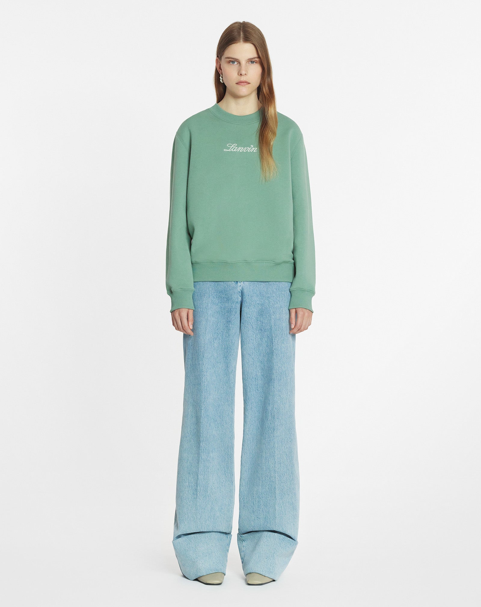 LANVIN EMBROIDERED SWEATSHIRT