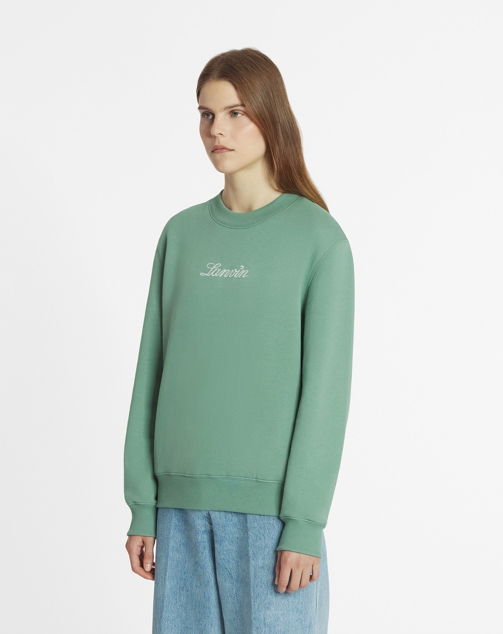 LANVIN EMBROIDERED SWEATSHIRT